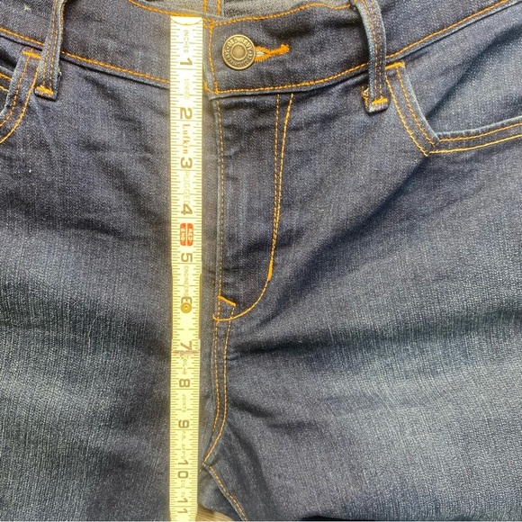 Blue‎ Wide Leg Flare Jeans 70s Inspired Size 8 - Picture 8 of 10